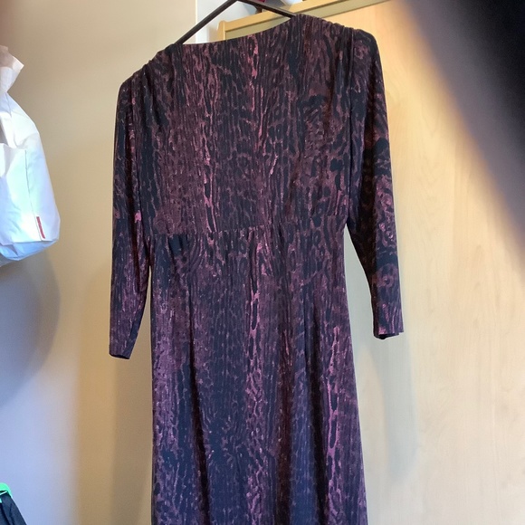 Ralph Lauren Faux Wrap Dress Size 10 - Picture 2 of 5